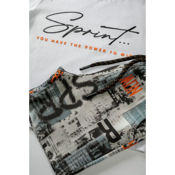 ΠΑΙΔΙΚΟ ΣΕΤ ΜΕ ΒΕΡΜΟΥΔΑ ΑΓΟΡΙ 1-5 ΕΤΩΝ ΛΕΥΚΟ SPRINT 231-1038 - Image 2