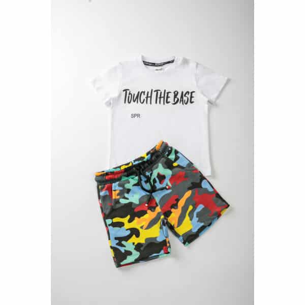 ΠΑΙΔΙΚΟ ΣΕΤ ΜΕ ΒΕΡΜΟΥΔΑ ΑΓΟΡΙ 2-5 ΕΤΩΝ ΛΕΥΚΟ SPRINT 231-1049 - Image 1