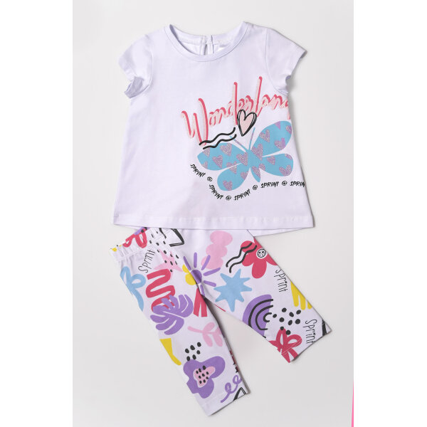 ΠΑΙΔΙΚΟ ΣΕΤ ΜΕ ΚΟΛΑΝ ΚΟΡΙΤΣΙ 2-5 ΕΤΩΝ ΛΕΥΚΟ SPRINT 231-2001 - Image 1