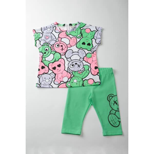 231-2005 WHITE a ΠΑΙΔΙΚΟ ΣΕΤ ΜΕ ΚΟΛΑΝ ΚΟΡΙΤΣΙ 1-5 ΕΤΩΝ ΛΕΥΚΟ SPRINT 231-2005 - Image 1