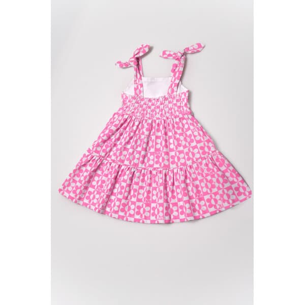 Παιδικό Φόρεμα Μακό Φούξια  ΚΟΡΙΤΣΙ 2-5 ΕΤΩΝ SPRINT 231-2045 - Image 3