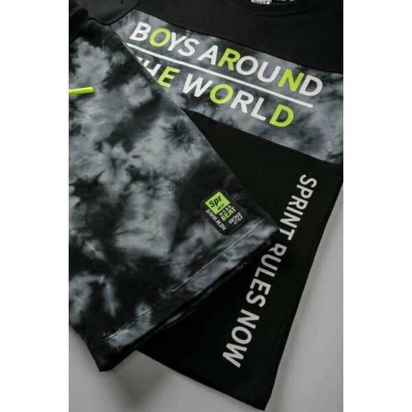 231-3031 BLACK c ΣΕΤ ΜΑΚΟ ΒΕΡΜΟΥΔΑ ΑΓΟΡΙ  ΜΑΥΡΟ TIE DYE SPRINT 231-3031 - Image 3