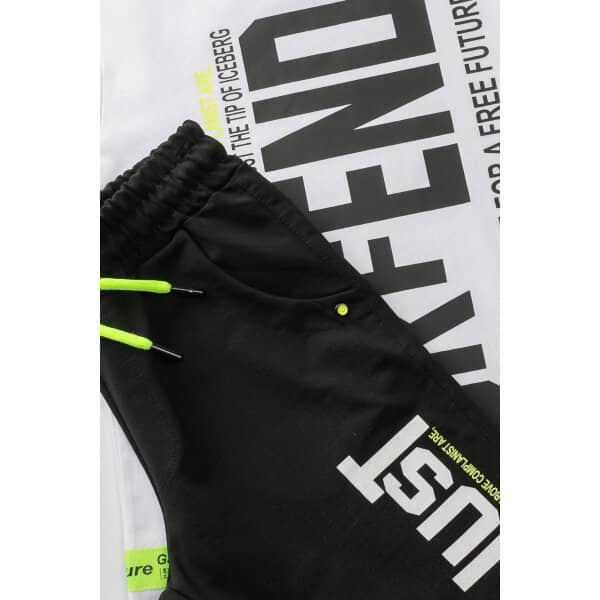 231-3064 WHITE c ΣΕΤ ΜΑΚΟ ΒΕΡΜΟΥΔΑ ΑΓΟΡΙ  ΛΕΥΚΟ ΜΑΥΡΟ SPRINT 231-3031 - Image 3