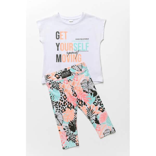 231-4007 WHITE a ΠΑΙΔΙΚΟ ΣΕΤ ΜΕ ΚΟΛΑΝ 3/4 ΚΟΡΙΤΣΙ 6-16 ΕΤΩΝ  SPRINT 231-4007 - Image 1