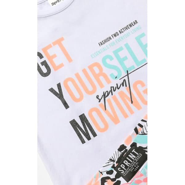 231-4007 WHITE b ΠΑΙΔΙΚΟ ΣΕΤ ΜΕ ΚΟΛΑΝ 3/4 ΚΟΡΙΤΣΙ 6-16 ΕΤΩΝ  SPRINT 231-4007 - Image 3