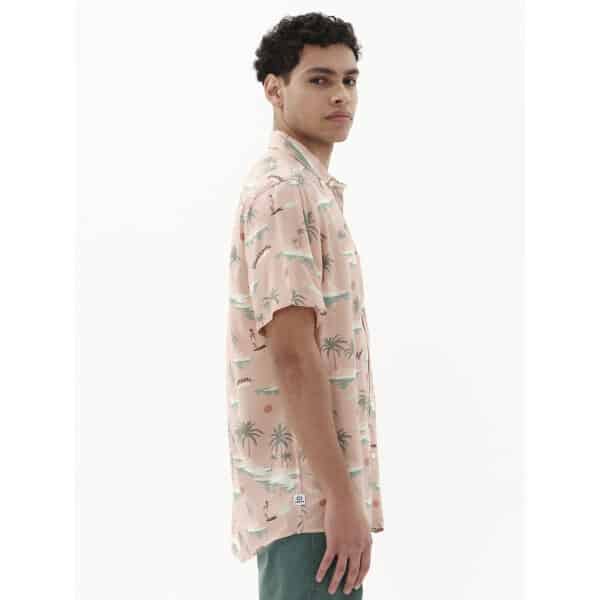 231.EM61.03-PR353-DUSTY-ROSE_5 Ανδρικό Πουκάμισο EMERSON 231.EM61.03 Ροζ - Image 5