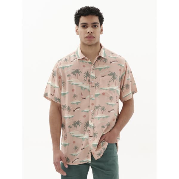 231.EM61.03-PR353-DUSTY-ROSE_6 Ανδρικό Πουκάμισο EMERSON 231.EM61.03 Ροζ - Image 6