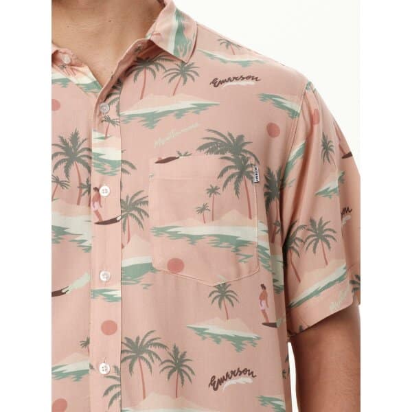231.EM61.03-PR353-DUSTY-ROSE_7 Ανδρικό Πουκάμισο EMERSON 231.EM61.03 Ροζ - Image 7