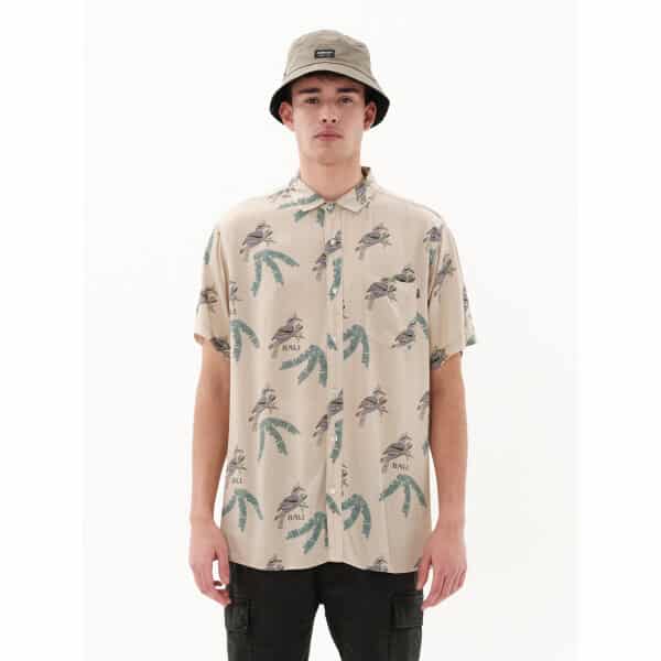 231.EM61.03-PR359-ECRU_1 Ανδρικό Πουκάμισο EMERSON 231.EM61.03 Εκρού - Image 1