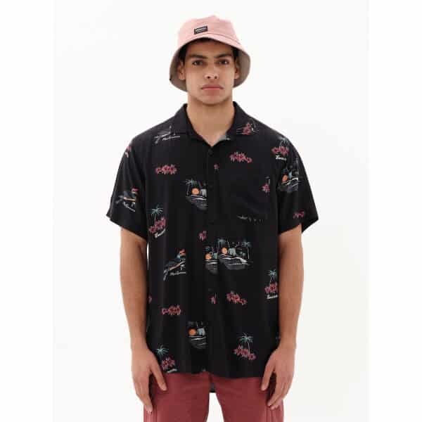 Ανδρικό Πουκάμισο EMERSON 231.EM61.03 Μαύρο - Image 1