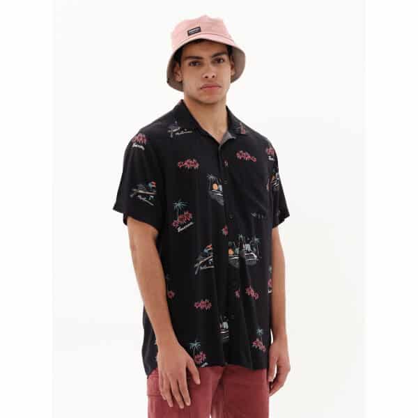 Ανδρικό Πουκάμισο EMERSON 231.EM61.03 Μαύρο - Image 2