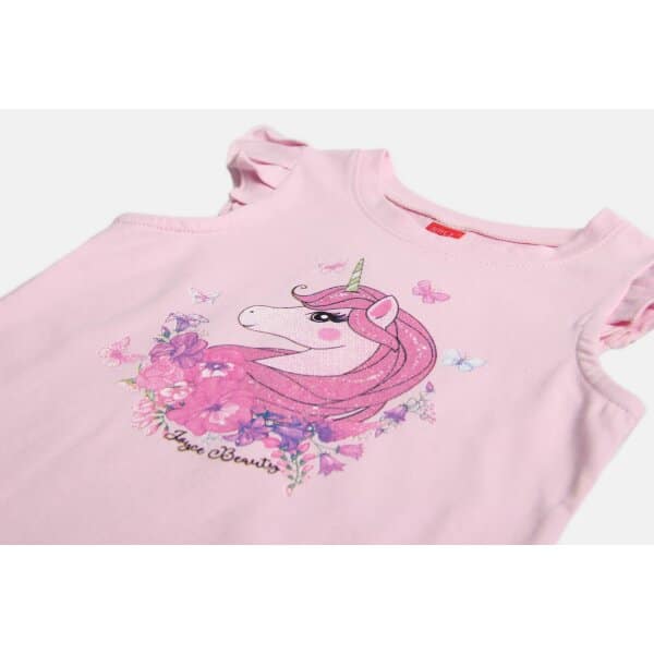 ΣΕΤ ΦΟΥΣΤΑ ΜΕ ΜΟΝΟΚΕΡΟ ΡΟΖ ΚΟΡΙΤΣΙ  JOYCE 2311163 - Image 3