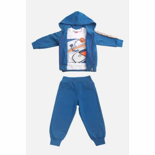 2312003_01 ΠΑΙΔΙΚΗ ΦΟΡΜΑ ΜΕ ΖΑΚΕΤΑ ΓΙΑ ΑΓΟΡΙ ΜΠΛΕ 1-5 ΕΤΩΝ JOYCE  2312003 - Image 1