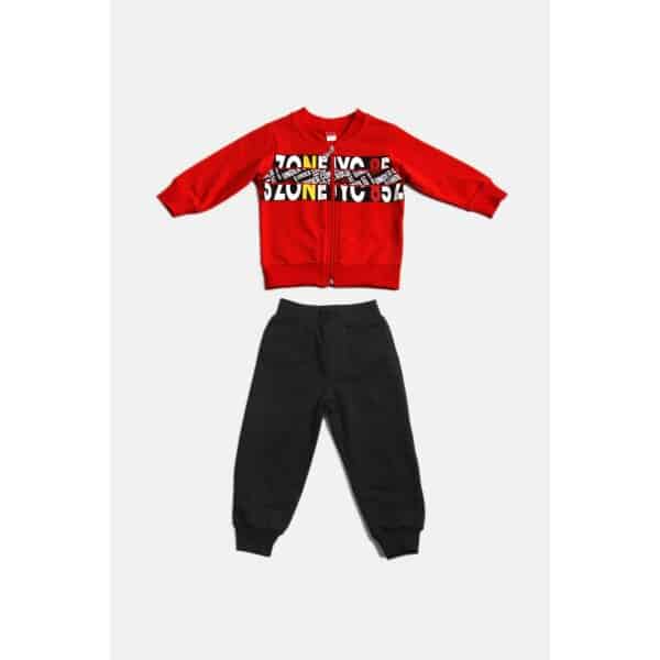 2312103_01 ΠΑΙΔΙΚΗ ΦΟΡΜΑ ΜΕ ΖΑΚΕΤΑ ΓΙΑ ΑΓΟΡΙ ΚΟΚΚΙΝΟ 1-5 ΕΤΩΝ JOYCE  2312103 - Image 1