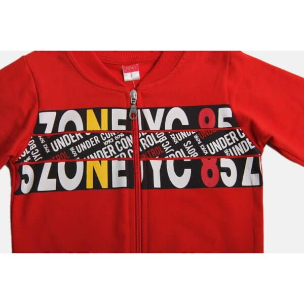 2312103_01_04 ΠΑΙΔΙΚΗ ΦΟΡΜΑ ΜΕ ΖΑΚΕΤΑ ΓΙΑ ΑΓΟΡΙ ΚΟΚΚΙΝΟ 1-5 ΕΤΩΝ JOYCE  2312103 - Image 4