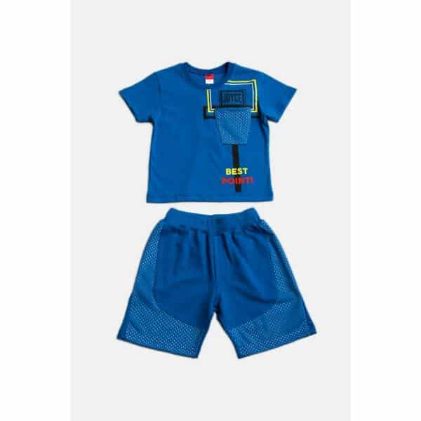 ΠΑΙΔΙΚΟ ΣΕΤ ΓΙΑ ΑΓΟΡΙ 1-5 ΕΤΩΝ POINT ΜΠΛΕ  ΡΟΥΑ JOYCE  2312118 - Image 1