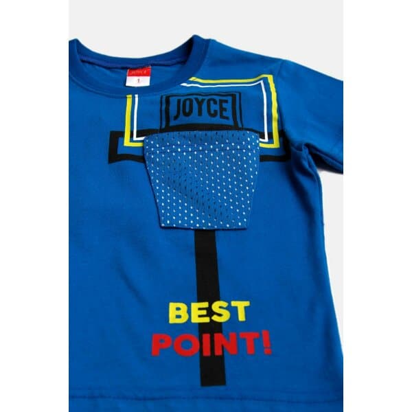 ΠΑΙΔΙΚΟ ΣΕΤ ΓΙΑ ΑΓΟΡΙ 1-5 ΕΤΩΝ POINT ΜΠΛΕ  ΡΟΥΑ JOYCE  2312118 - Image 3