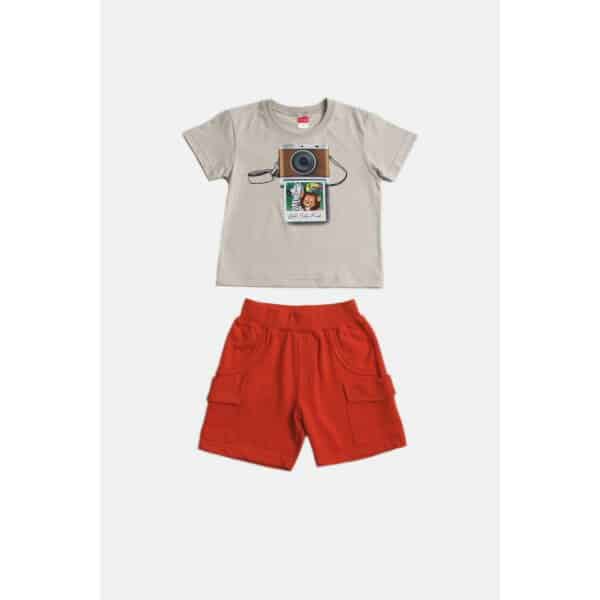 ΠΑΙΔΙΚΟ ΣΕΤ ΓΙΑ ΑΓΟΡΙ 1-5 ΕΤΩΝ ΜΠΕΖ CAMERA JOYCE  2312131 - Image 1