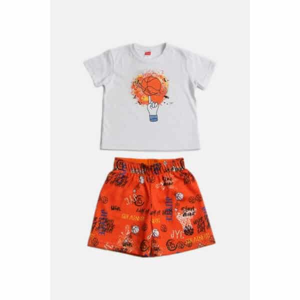 2312140_01 - Αντιγραφή ΠΑΙΔΙΚΟ ΣΕΤ ΓΙΑ ΑΓΟΡΙ 1-5 ΕΤΩΝ BASKET ΛΕΥΚΟ JOYCE  2312140 - Image 1