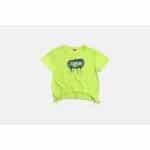ΠΑΙΔΙΚΟ ΣΕΤ SHORTS SPRAY ΓΙΑ ΚΟΡΙΤΣΙ LIME JOYCE 2313143 - Image 2