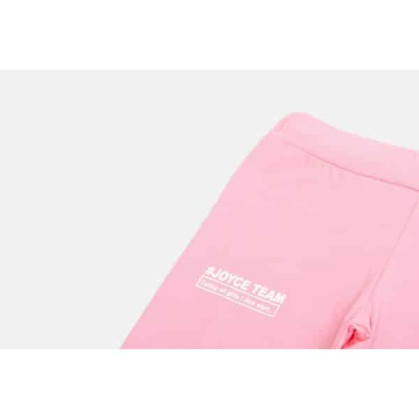 ΠΑΙΔΙΚΟ ΚΟΛΑΝ LEGGINGS STRIPE ΓΙΑ ΚΟΡΙΤΣΙ ΡΟΖ JOYCE 2313401 - Image 2