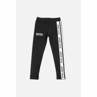 ΠΑΙΔΙΚΟ ΚΟΛΑΝ LEGGINGS STRIPE ΓΙΑ ΚΟΡΙΤΣΙ ΜΑΥΡΟ JOYCE 2313401