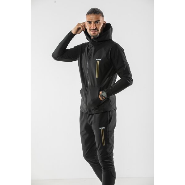 Ανδρική Ζακέτα HENRY 3-445 Μαύρο - Image 3