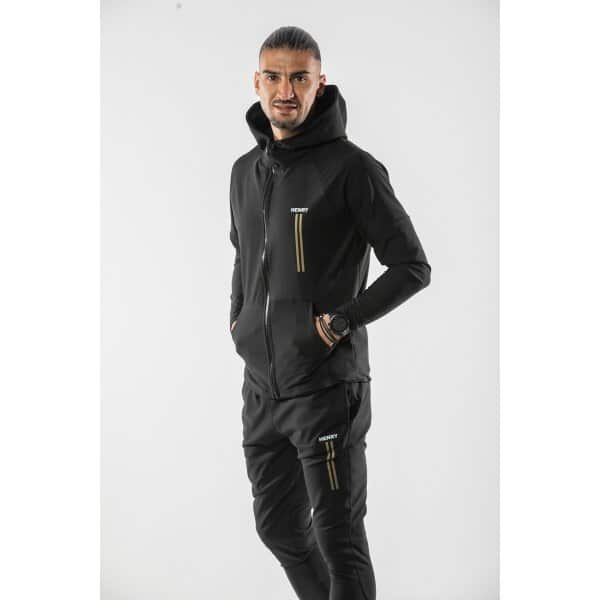 Ανδρική Ζακέτα HENRY 3-445 Μαύρο - Image 1