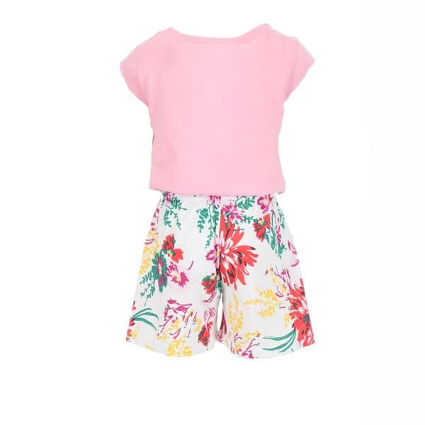 ΣΕΤ ΜΕ SHORTS FLORAL ΓΙΑ  ΚΟΡΙΤΣΙ 22330005 ACTION - Image 3