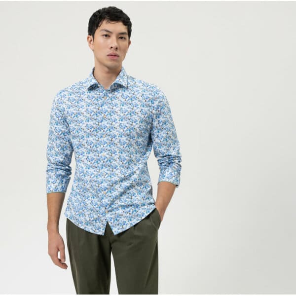 Ανδρικό Πουκάμισο OLYMP LEVEL FIVE 32043411 Γαλάζιο - Image 1