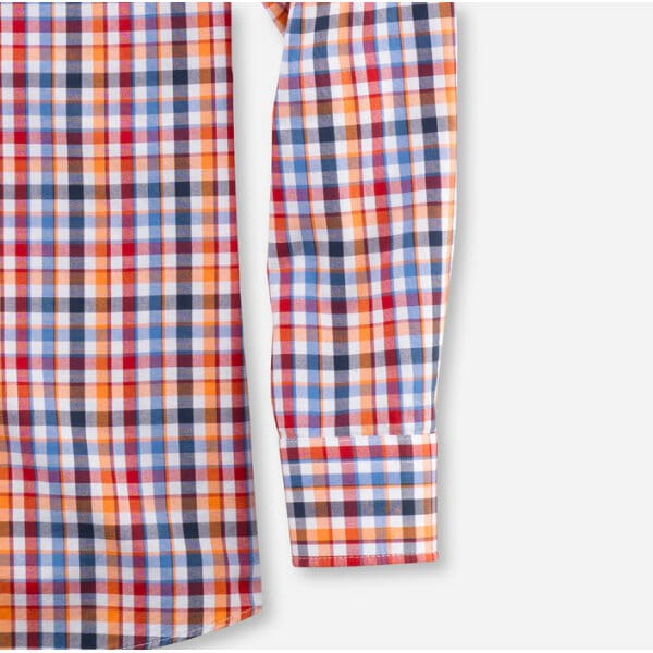 Ανδρικό Πουκάμισο OLYMP CASUAL MODERN FIT 40003435 Κόκκινο Καρό - Image 3