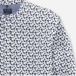 Ανδρικό Πουκάμισο Λινό Μάο OLYMP MODERN FIT 40463400 Λευκό - Image 2