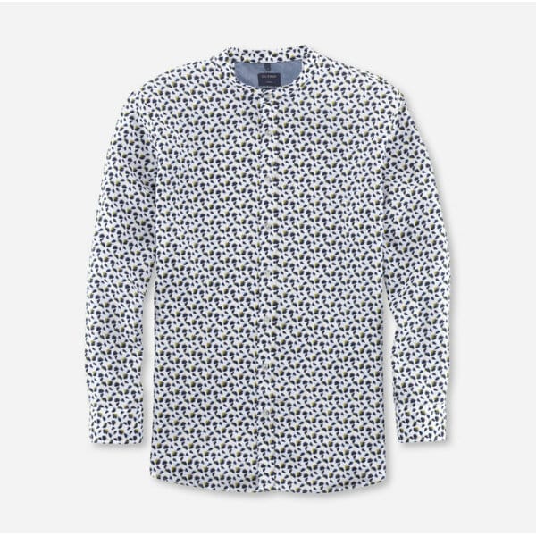 Ανδρικό Πουκάμισο Λινό Μάο OLYMP MODERN FIT 40463400 Λευκό - Image 1