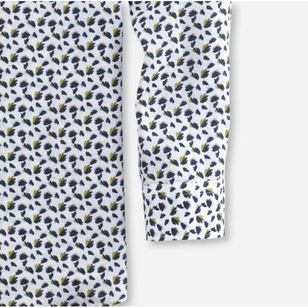 Ανδρικό Πουκάμισο Λινό Μάο OLYMP MODERN FIT 40463400 Λευκό - Image 3