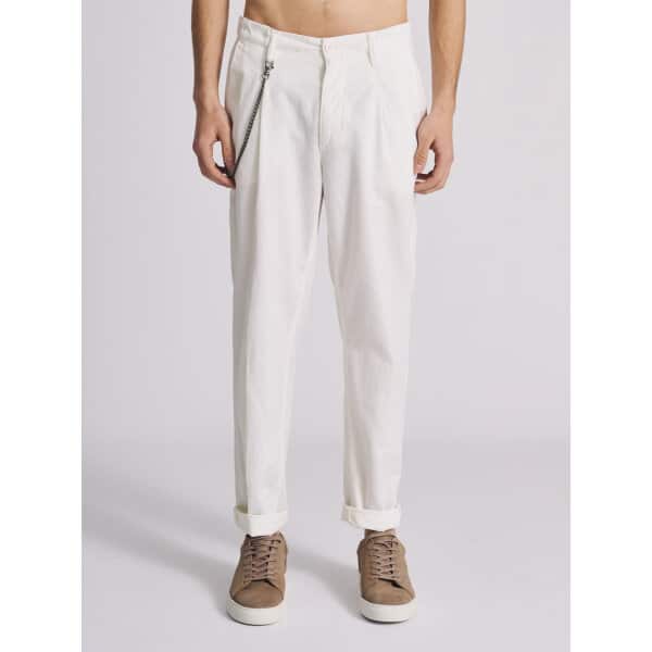 Ανδρικό Παντελόνι CULTON TAP 5-673.749.9.049 Λευκό - Image 1