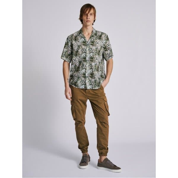 Ανδρικό Παντελόνι CARGO Με Λάστιχο STAFF FELIX 5-864.804.9.049 Ταμπά - Image 1