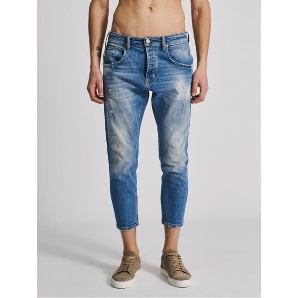 5-865.585.PS3.049-2-900x1200 Ανδρικό Παντελόνι Tζιν STAFF ROGER 5-865.585.PS3.049  Μπλέ Ανοιχτό - Image 2