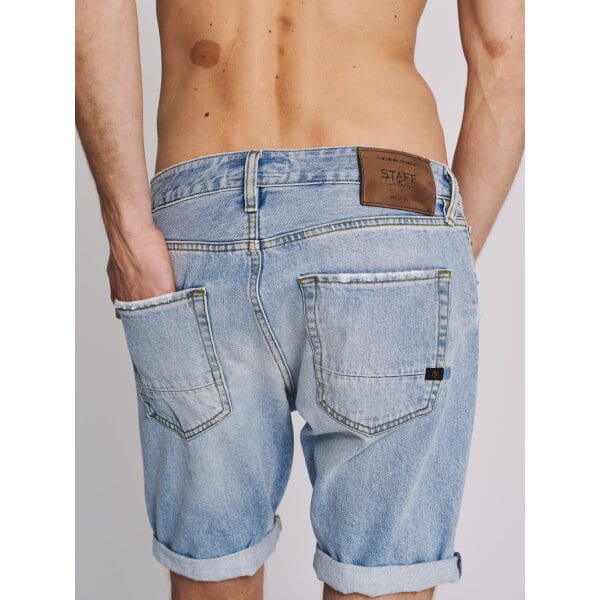 Ανδρική Βερμούδα STAFF ΤΖΙΝ PAOLO 5-890.093.B3.049 Μπλέ - Image 3