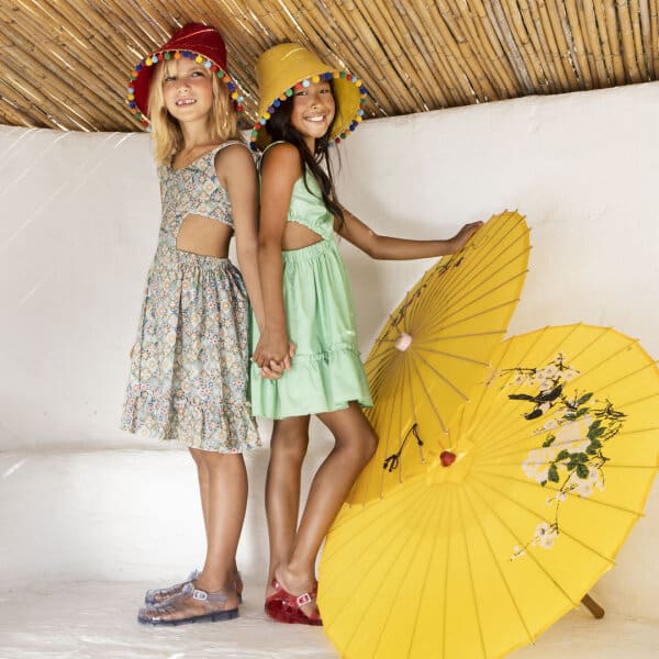 Παιδικό Φόρεμα με Ανοίγματα M&B FASHION 1850 - Image 3