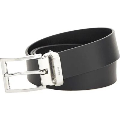 Ανδρική Ζώνη Διπλής Όψης GUESS BM7658LEA35 Μαύρο