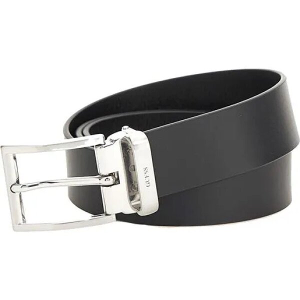 510990536 Ανδρική Ζώνη Διπλής Όψης GUESS BM7658LEA35 Μαύρο - Image 1