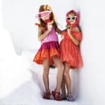 Παιδικό Φόρεμα Τρίχρωμο M&B FASHION 1711