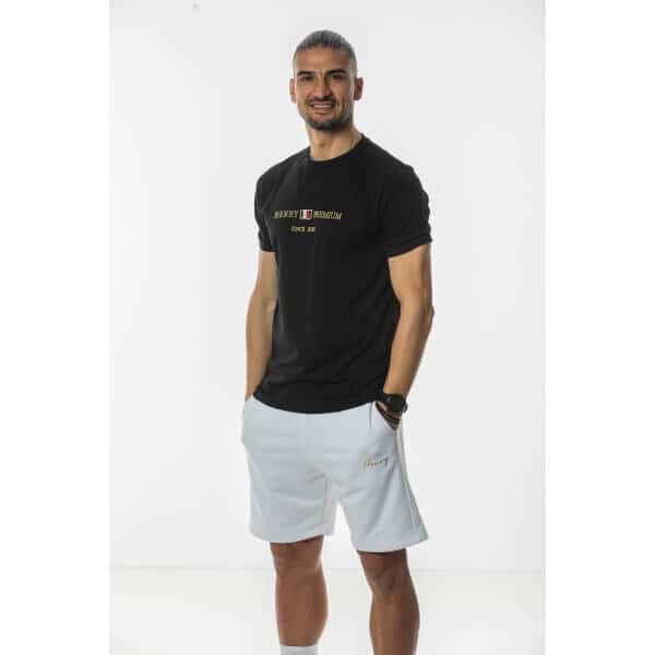 Ανδρική Βερμούδα Φούτερ HENRY 6-327 Λευκό - Image 3