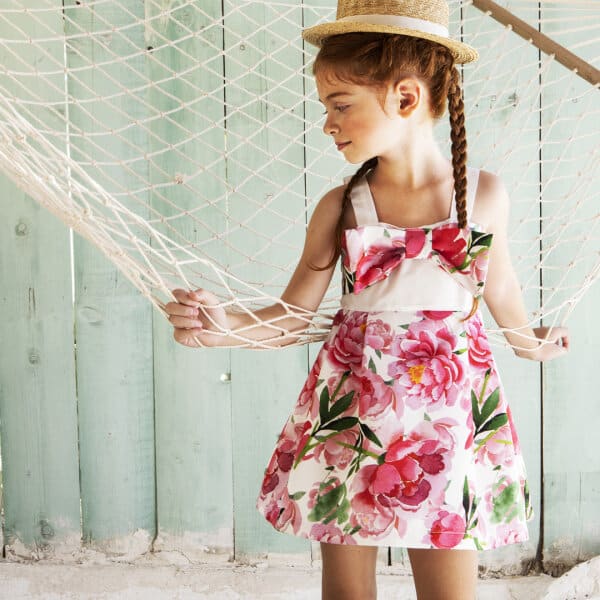 Παιδικό Φόρεμα Floral M&B FASHION 1828 - Image 1