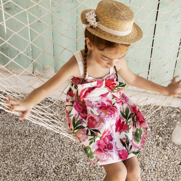 Παιδικό Φόρεμα Floral M&B FASHION 1828 - Image 3