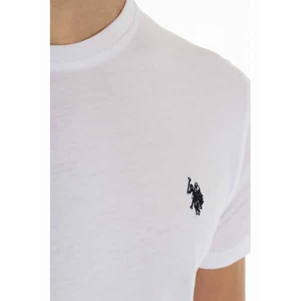 65060_49351_100_3 Ανδρική Μπλούζα U.S.POLO ASSN 65060-49351-100 Λευκό - Image 4