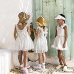 Παιδική Φούστα απο Τούλι Λευκή M&B FASHION 1865 - Image 2