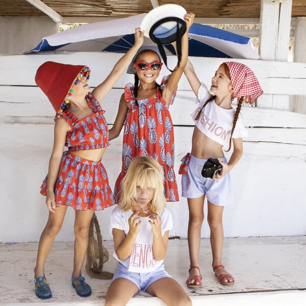 Παιδικό Φόρεμα Κόκκινο M&B FASHION 1812 - Image 3