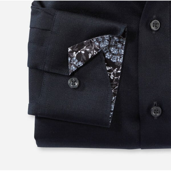 86043468-706x700-4 Ανδρικό Πουκάμισο OLYMP MODERN FIT 86043468 Μαύρο - Image 4