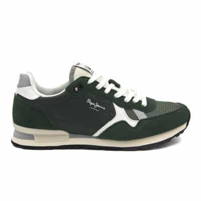 Ανδρικό Παπούτσι PEPE JEANS BRIT MAN HERITAGE PMS30924 Πράσινο